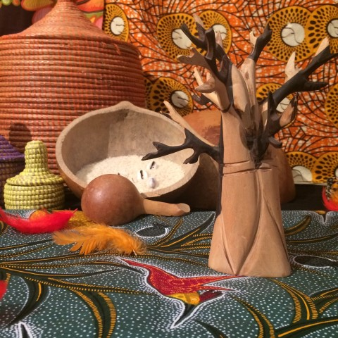 tissus et objets africains